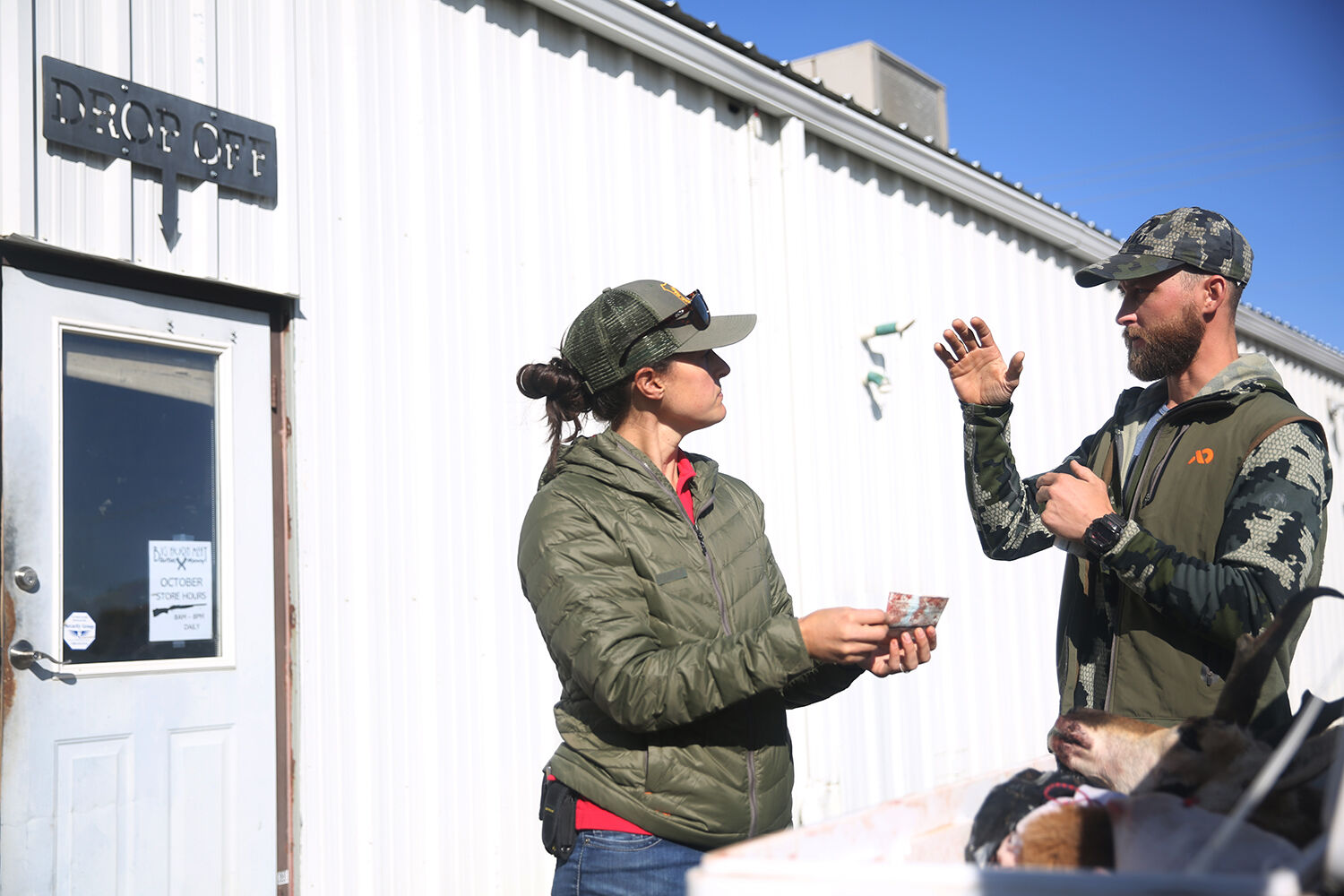 Lucas Paladini talks with Cheyenne Stewart